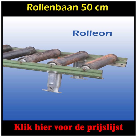 Stalen rollenbanen 50 cm